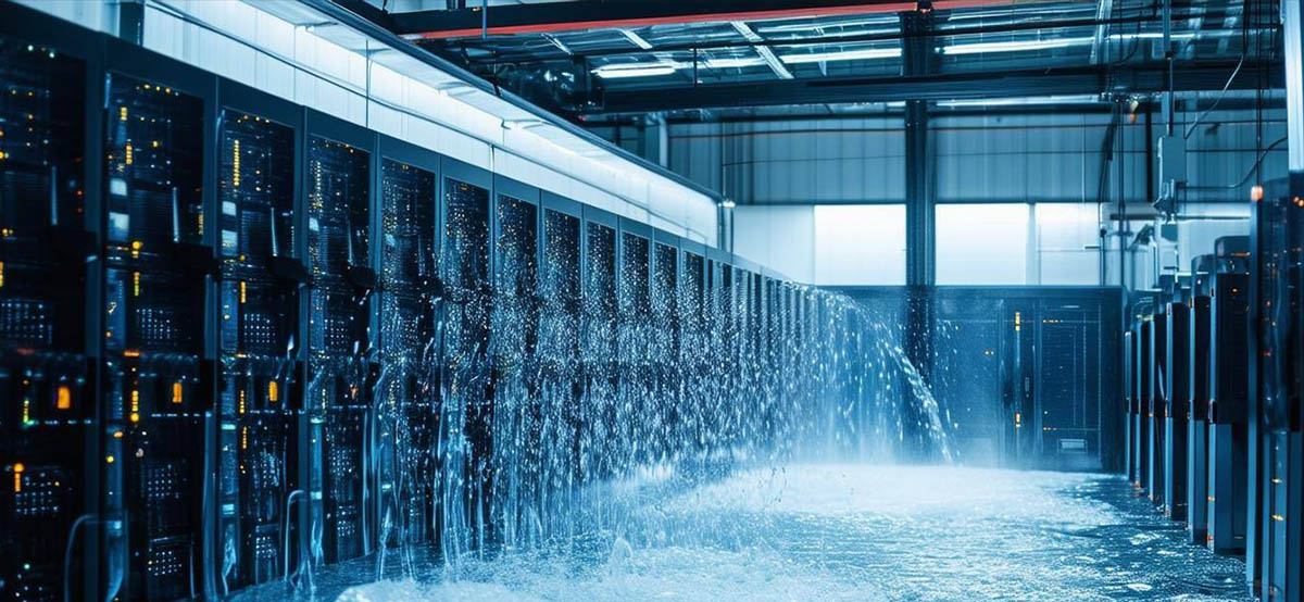 Sistema de refrigeración líquida para servidores de IA